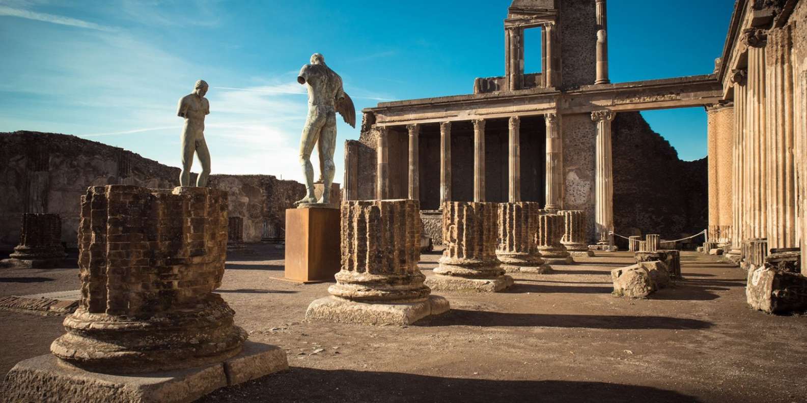 Ruinele din Pompei: călătorie înapoi în timpul antic